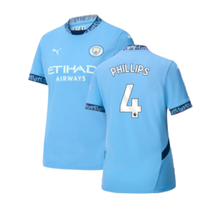 2024-2025 Man City Home Shirt (Womens) (Phillips 4)