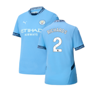 2024-2025 Man City Home Shirt (Womens) (Richards 2)