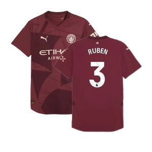 2024-2025 Man City Third Authentic Shirt (Ruben 3)
