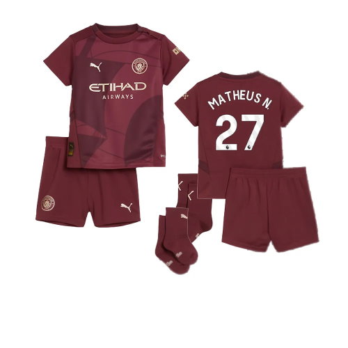 2024-2025 Man City Third Baby Kit (Matheus N. 27)