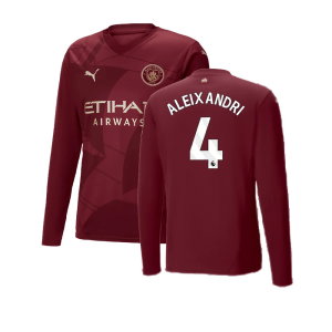 2024-2025 Man City Third Long Sleeve Shirt (Aleixandri 4)