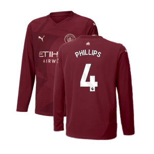 2024-2025 Man City Third Long Sleeve Shirt (Kids) (Phillips 4)