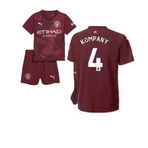 2024-2025 Man City Third Mini Kit (Kompany 4)