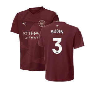 2024-2025 Man City Third Shirt (Kids) (Ruben 3)