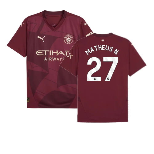 2024-2025 Man City Third Shirt (Matheus N. 27)