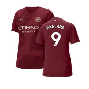 2024-2025 Man City Third Shirt (Womens) (Haaland 9)