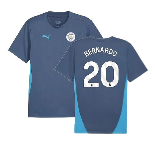 2024-2025 Man City Training Shirt (Inky Blue) (Bernardo 20)