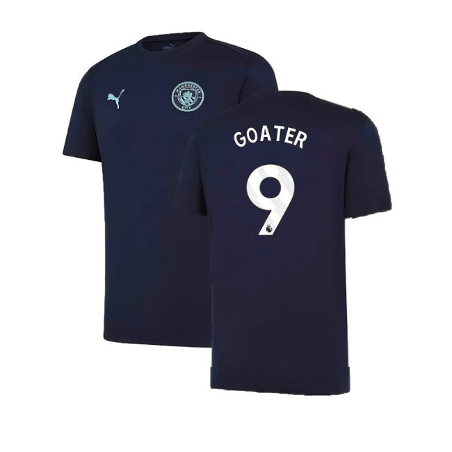 2024-2025 Man City Training Shirt (Inky Blue) - Kids (Goater 9)