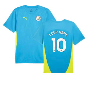 2024-2025 Man City Training Shirt (Magic Blue)