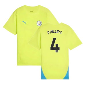 2024-2025 Man City Training Shirt (Yellow Glow) - Kids (Phillips 4)