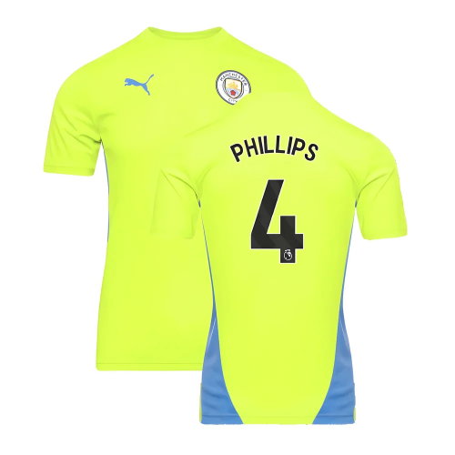 2024-2025 Man City Training Shirt (Yellow Glow) (Phillips 4)