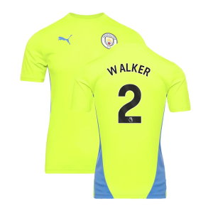 2024-2025 Man City Training Shirt (Yellow Glow) (Walker 2)