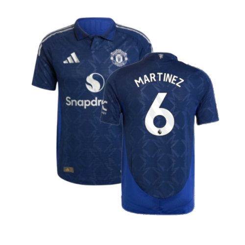 2024-2025 Man Utd Authentic Away Shirt (Martinez 6)