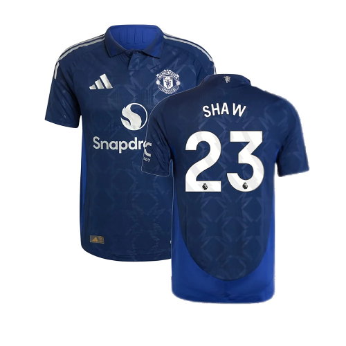 2024-2025 Man Utd Authentic Away Shirt (Shaw 23)