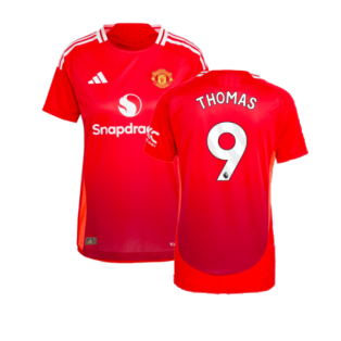 2024-2025 Man Utd Authentic Home Shirt (Womens) (Thomas 9)