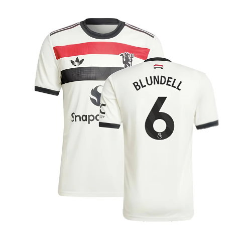 2024-2025 Man Utd Authentic Third Shirt (Blundell 6)