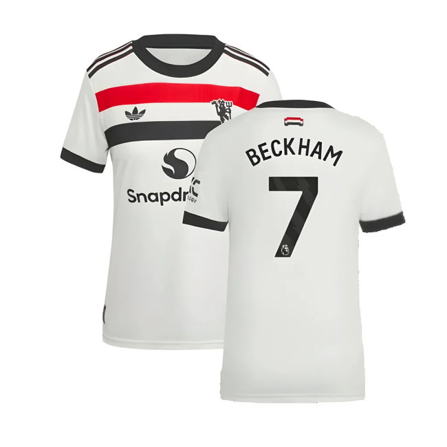 2024-2025 Man Utd Authentic Third Shirt (Womens) (Beckham 7)