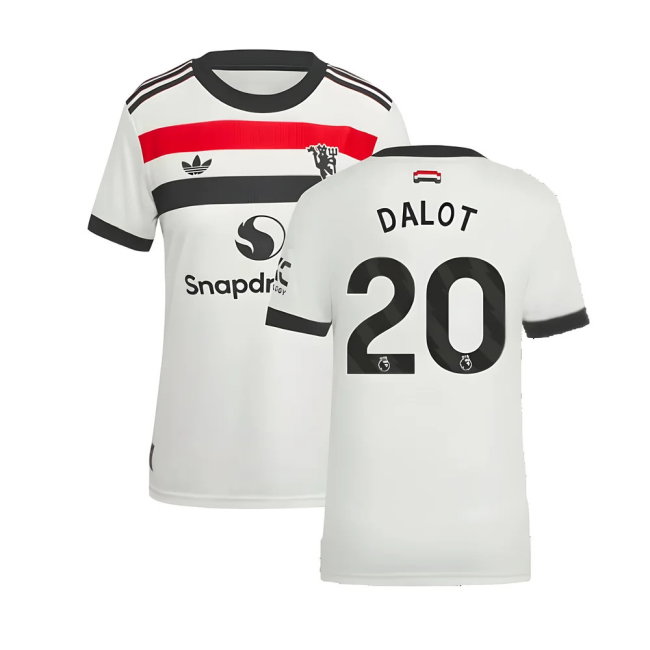 2024-2025 Man Utd Authentic Third Shirt (Womens) (Dalot 20)