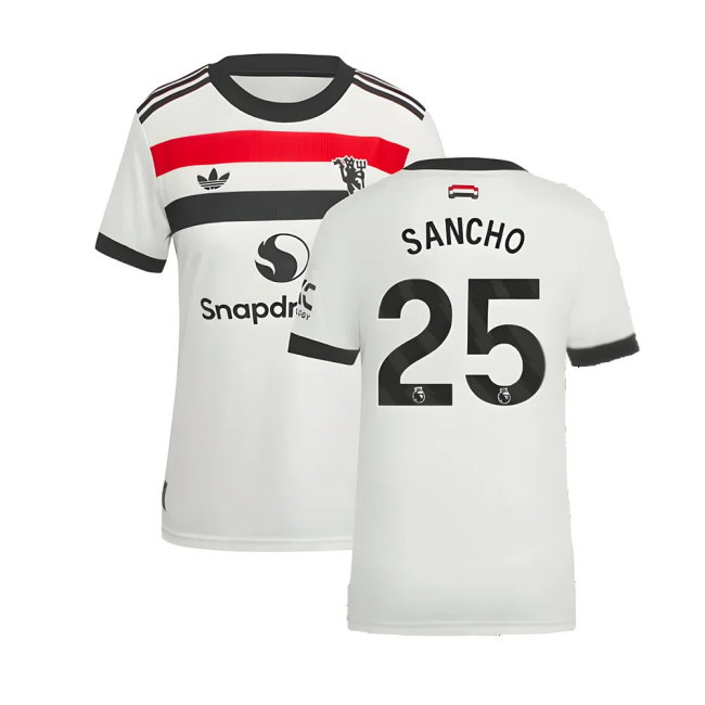 2024-2025 Man Utd Authentic Third Shirt (Womens) (Sancho 25)