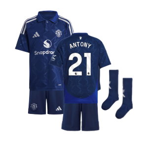 2024-2025 Man Utd Away Mini Kit (Antony 21)