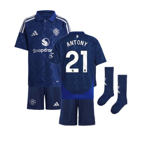 2024-2025 Man Utd Away Mini Kit (Antony 21)