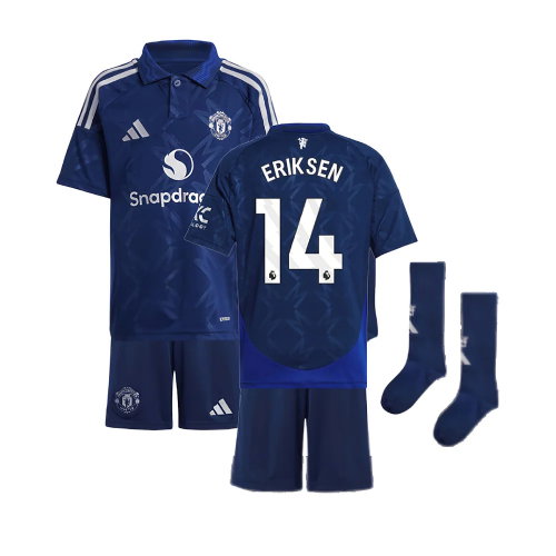 2024-2025 Man Utd Away Mini Kit (Eriksen 14)