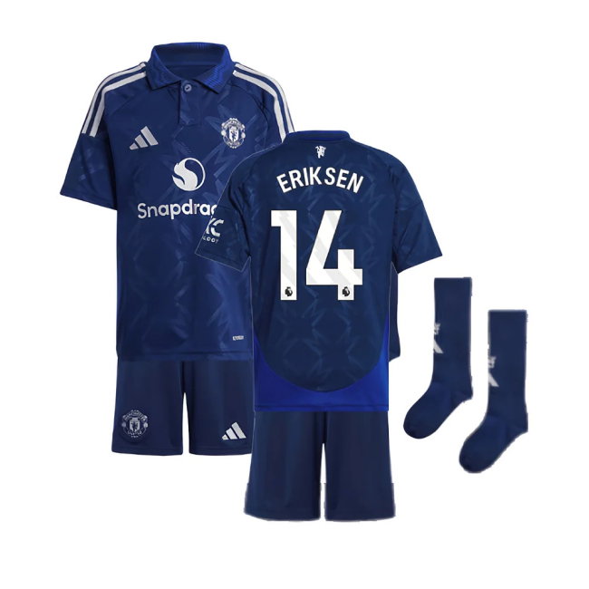 2024-2025 Man Utd Away Mini Kit (Eriksen 14)