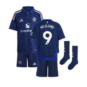 2024-2025 Man Utd Away Mini Kit (Hojlund 9)