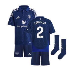 2024-2025 Man Utd Away Mini Kit (Lindelof 2)