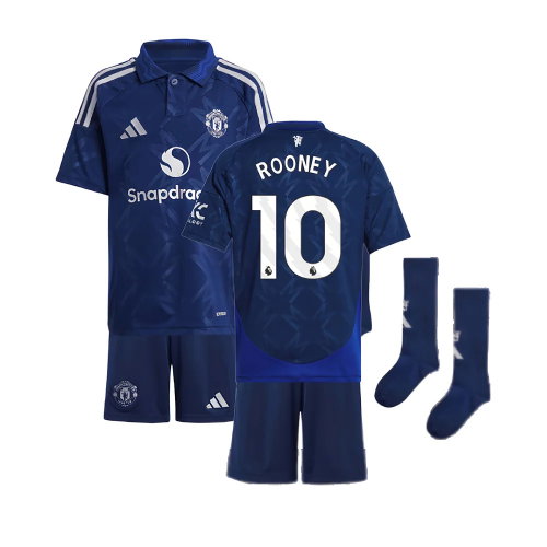 2024-2025 Man Utd Away Mini Kit (Rooney 10)