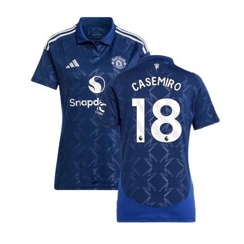 2024-2025 Man Utd Away Shirt (Womens) (Casemiro 18)
