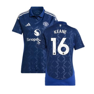 2024-2025 Man Utd Away Shirt (Womens) (Keane 16)