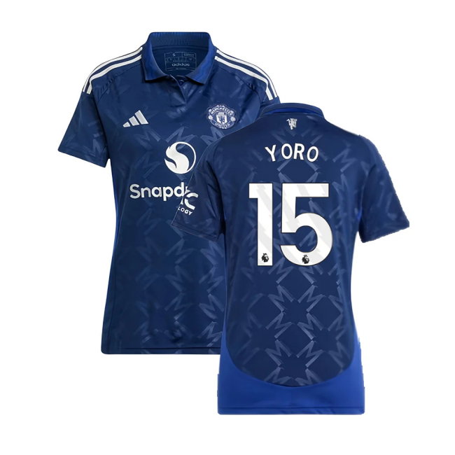 2024-2025 Man Utd Away Shirt (Womens) (Yoro 15)