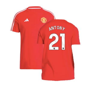 2024-2025 Man Utd DNA Tee (Red) (Antony 21)