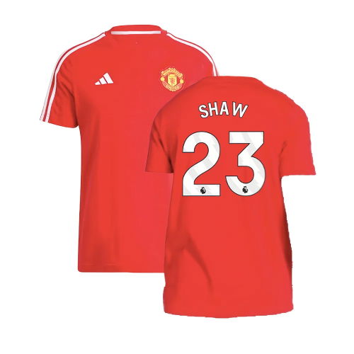 2024-2025 Man Utd DNA Tee (Red) (Shaw 23)