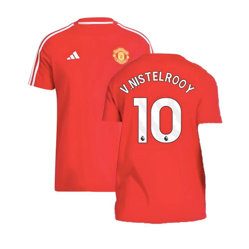 2024-2025 Man Utd DNA Tee (Red) (V.Nistelrooy 10)