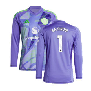 2024-2025 Man Utd Home LS Goalkeeper Shirt (Purple) (Bayindir 1)