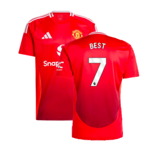 2024-2025 Man Utd Home Shirt (Best 7)