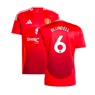 2024-2025 Man Utd Home Shirt (Blundell 6)