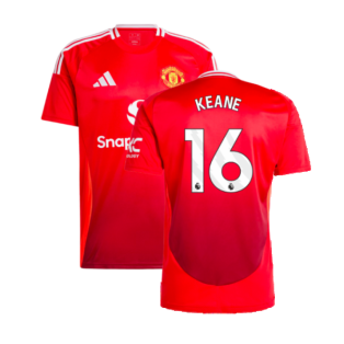 2024-2025 Man Utd Home Shirt (Keane 16)