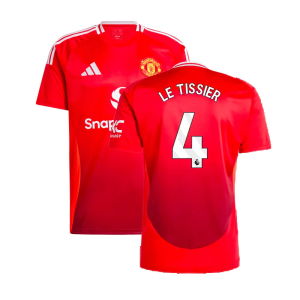 2024-2025 Man Utd Home Shirt (Le Tissier 4)