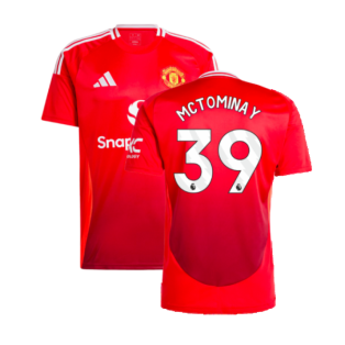2024-2025 Man Utd Home Shirt (McTominay 39)