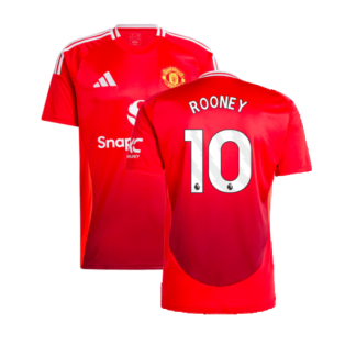 2024-2025 Man Utd Home Shirt (Rooney 10)