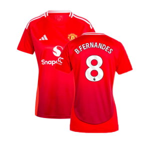 2024-2025 Man Utd Home Shirt (Womens) (B.Fernandes 8)
