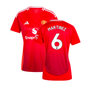 2024-2025 Man Utd Home Shirt (Womens) (Martinez 6)