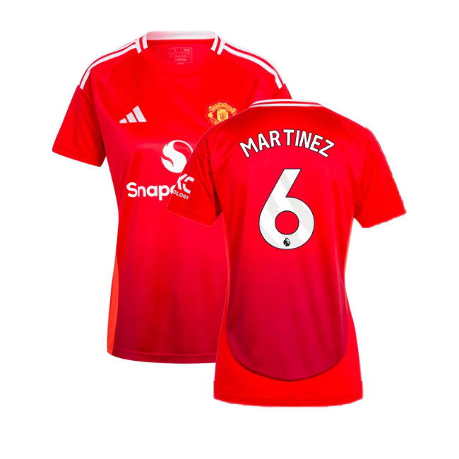 2024-2025 Man Utd Home Shirt (Womens) (Martinez 6)