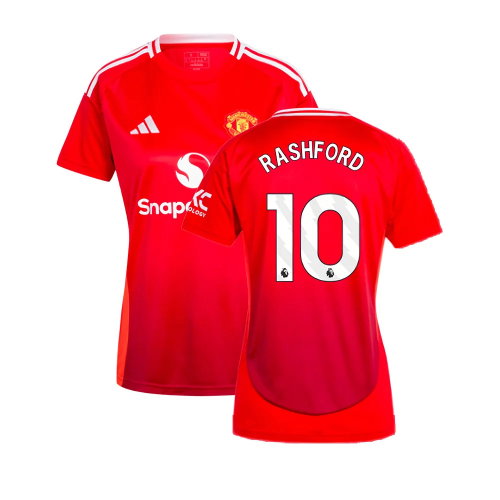 2024-2025 Man Utd Home Shirt (Womens) (Rashford 10)