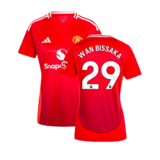 2024-2025 Man Utd Home Shirt (Womens) (Wan Bissaka 29)