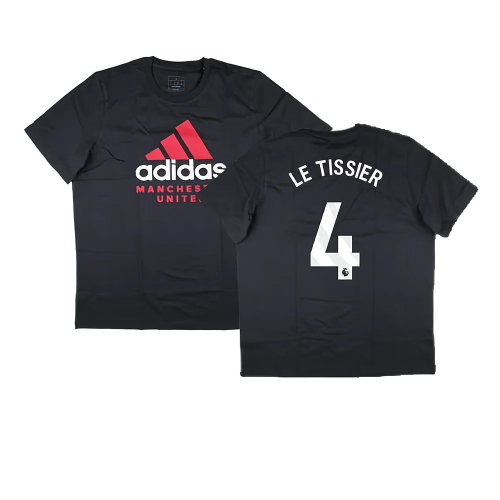 2024-2025 Man Utd Seasonal Graphic Tee (Night Grey) (Le Tissier 4)