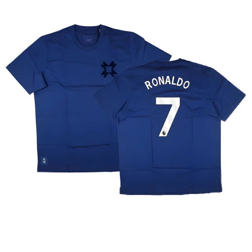2024-2025 Man Utd Seasonal Tee (Victory Blue) (Ronaldo 7)